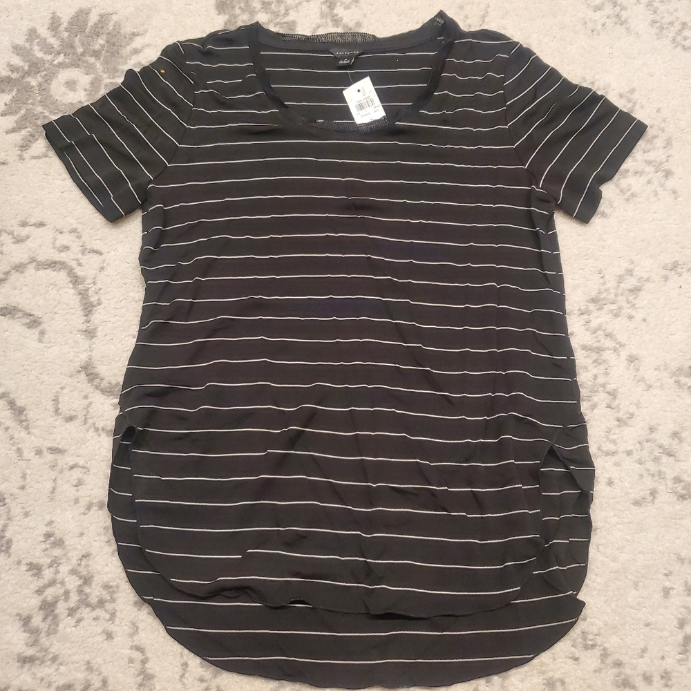 Ann Taylor Black Blouse
